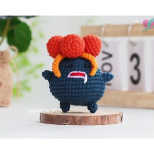 Gloom Amigurumi Pattern | Pokee.mon Amigurumi Pattern | Digital Download | Crochet PATTERN Amigurumi | Amigurumi Tutorial PDF in English