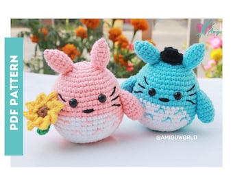 Bundle 2in1 - Couple animal in love Crochet PATTERN Amigurumi | Amigurumi Tutorial PDF in English