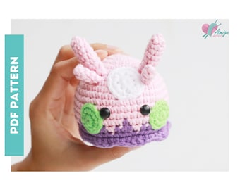 Patrón Goomy Amigurumi / Patrón Pokee.mon Amigurumi / Descarga Digital / PATRÓN Crochet Amigurumi / Amigurumi Tutorial PDF en Inglés