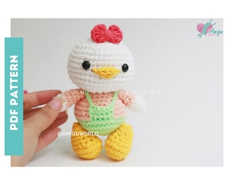 Duck Amigurumi Pattern | Crochet PATTERN Amigurumi | Amigurumi Tutorial PDF in English | AmiguWorld