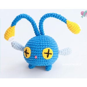 Chinchou Amigurumi Pattern | Pokee.mon Amigurumi Pattern | Digital Download | Crochet PATTERN Amigurumi | Amigurumi Tutorial PDF in English