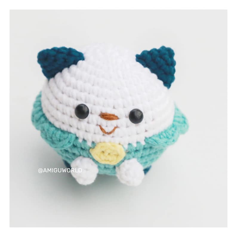 Oshawott Amigurumi Pattern Pokee.mon Amigurumi Pattern Digital Download Crochet PATTERN Amigurumi Amigurumi Tutorial PDF in English image 6