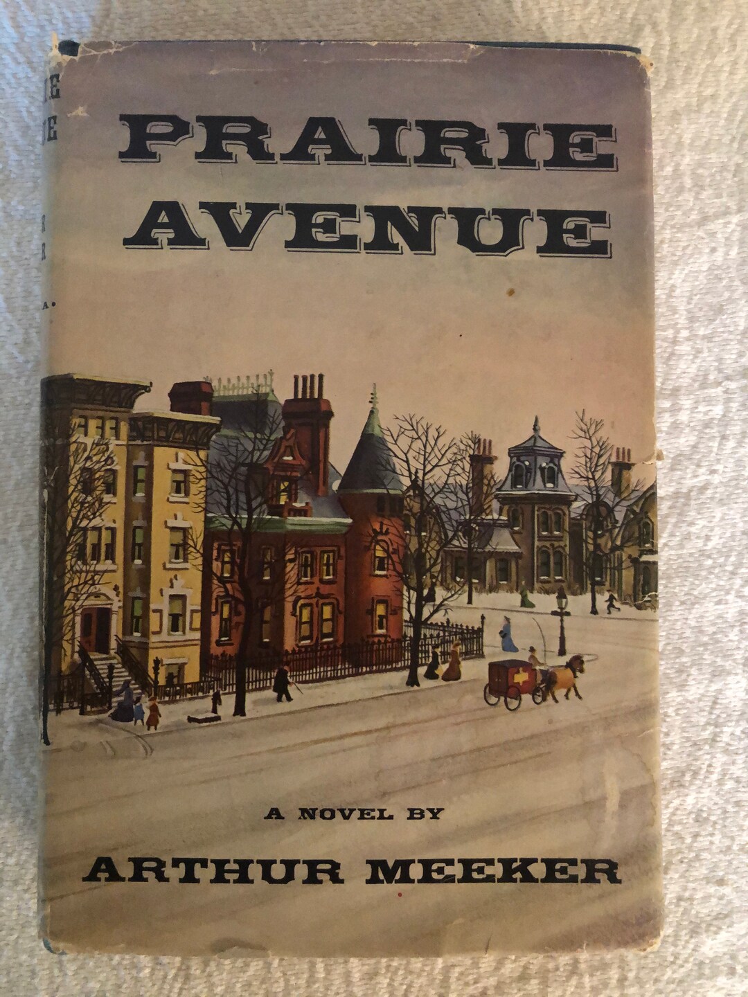 Vintage Book prairie Avenue by Arthur Meeker Etsy