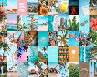 Kit de collage de fotos de playa 80PCS