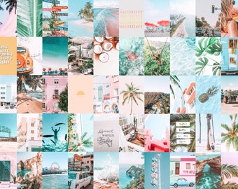 Kit de collage de fotos de playa 80PCS