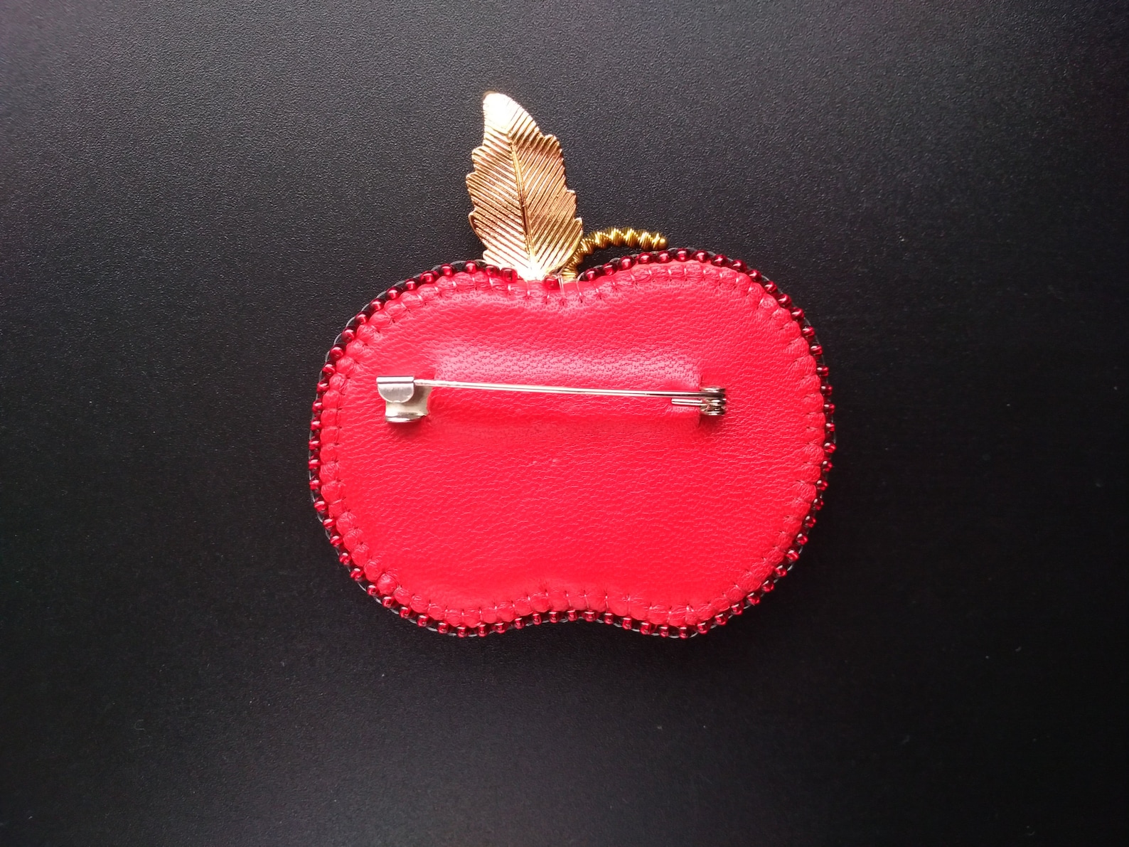 Apple brooch women brooch fashionable brooch gift brooch Etsy