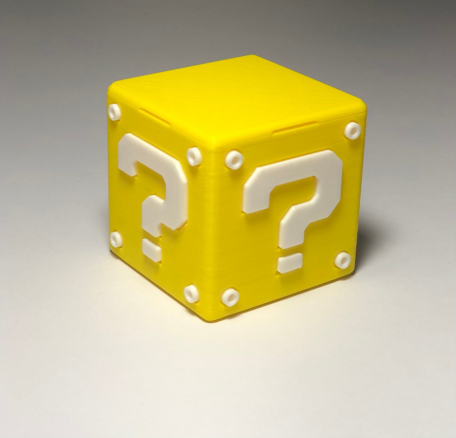 Mario Question Box Switch Game Holder Etsy