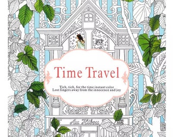 Time Travel Mindful Colouring Book