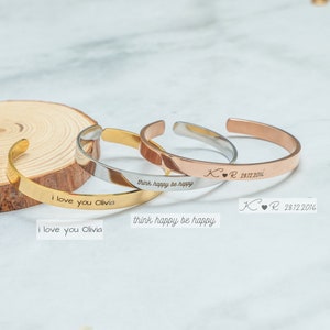 Handwriting Cuff Bracelet • Personalized Cuff Bracelet • Actual Handwriting Cuff Bracelet • Signature Cuff Bracelet