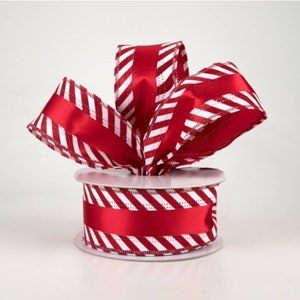 Luxury Kirkland Christmas and Seasonal Wired Ribbon Wire Edged Craft  Decoration 41 Designs available in 1 45 Metre Options 