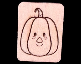 Pumpa - Handgjorda specialgraverade trä Mahjongplattor