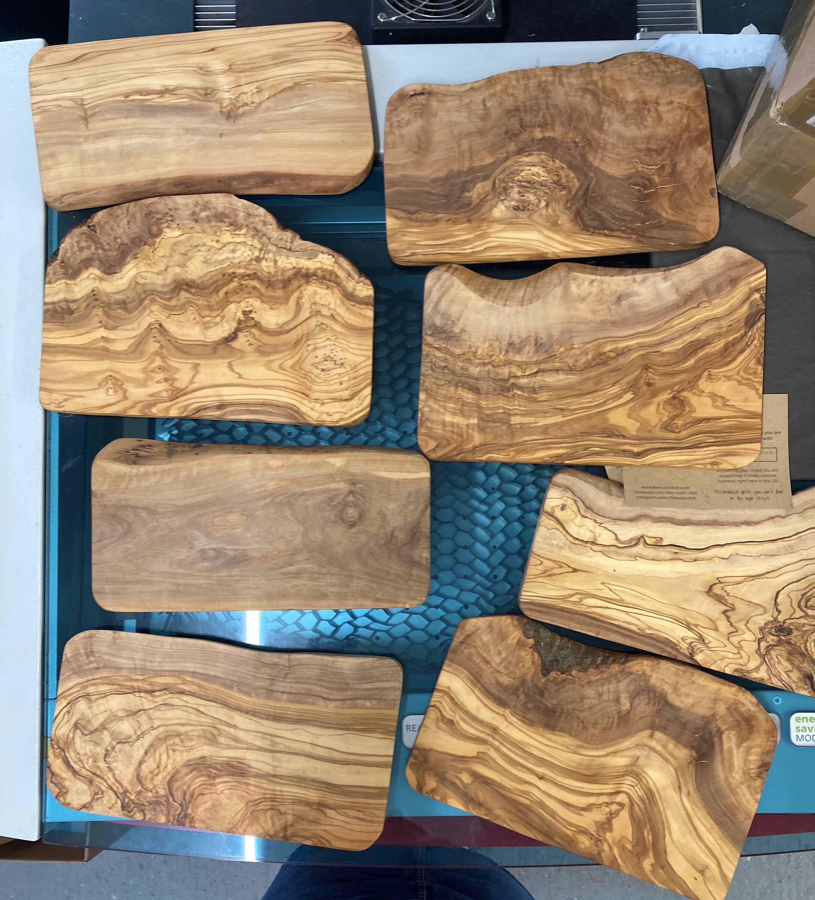 Olive Wood Serving Boards Personalised / Bespoke Etsy