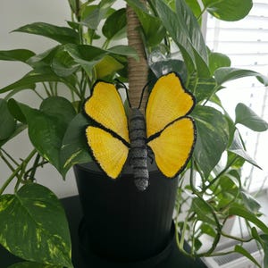 Easy Crochet Butterfly Pattern PDF | DIY Crochet Insect Decor | Instant Digital Download | No Physical Item | Video Guide Link Included