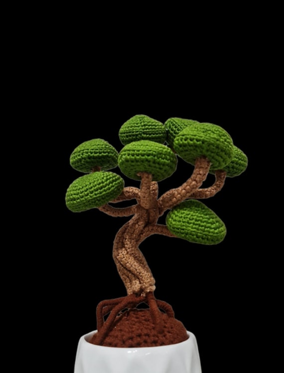 Easy Crochet Juniper Bonsai Tree Pattern PDF | DIY Handmade Bonsai Plant  With Free Video Tutorial | Affordable Step-by-step Guide - Etsy