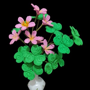 Einfaches Häkelmuster PDF | DIY häkeln Blumendekor mit kostenlose Video-Anleitung | Erschwingliche Schritt-für-Schritt-Anleitung