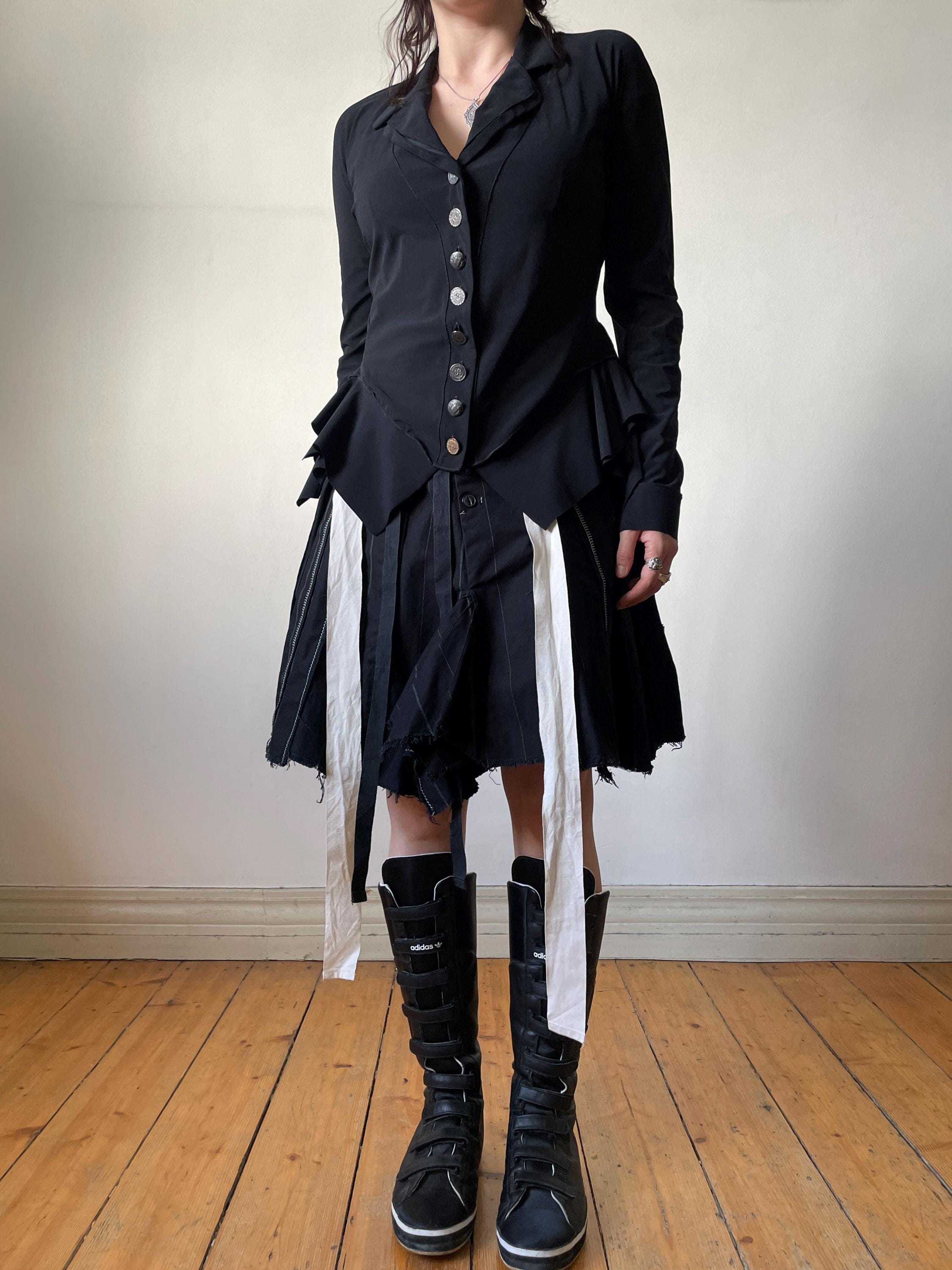 Chemise Noire Cintrée Marithé François Girbaud - Taille 36 - Neuf Avec étiquettes