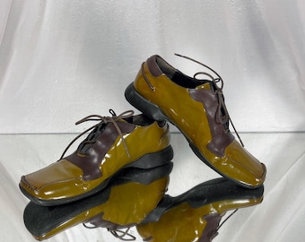 Vintage Prada Sport SS 2000 Rare Designer High Heel Slip on Mules