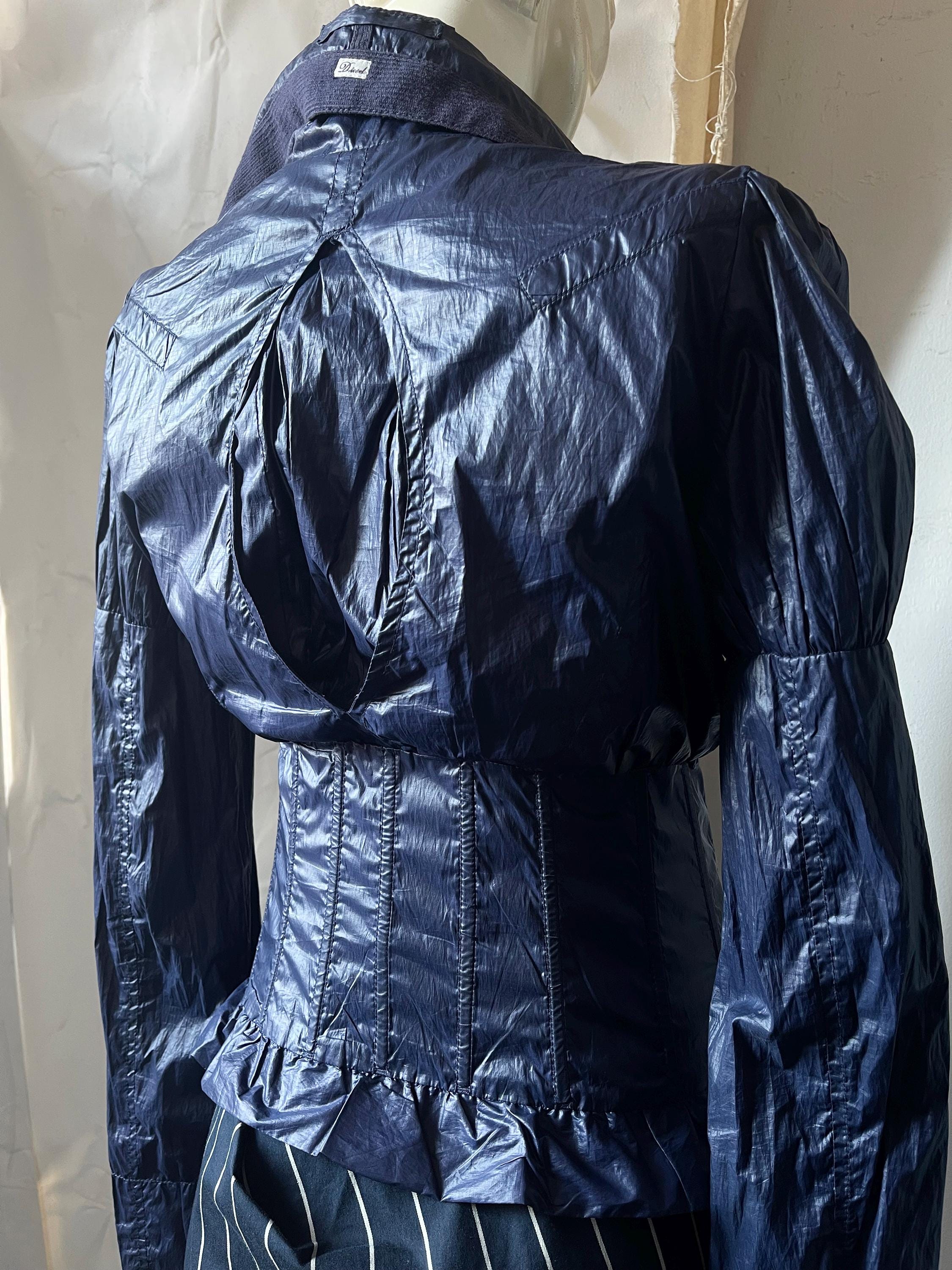 2000s Diesel Boned Corset Parachute Jacket / Windbreaker - Etsy