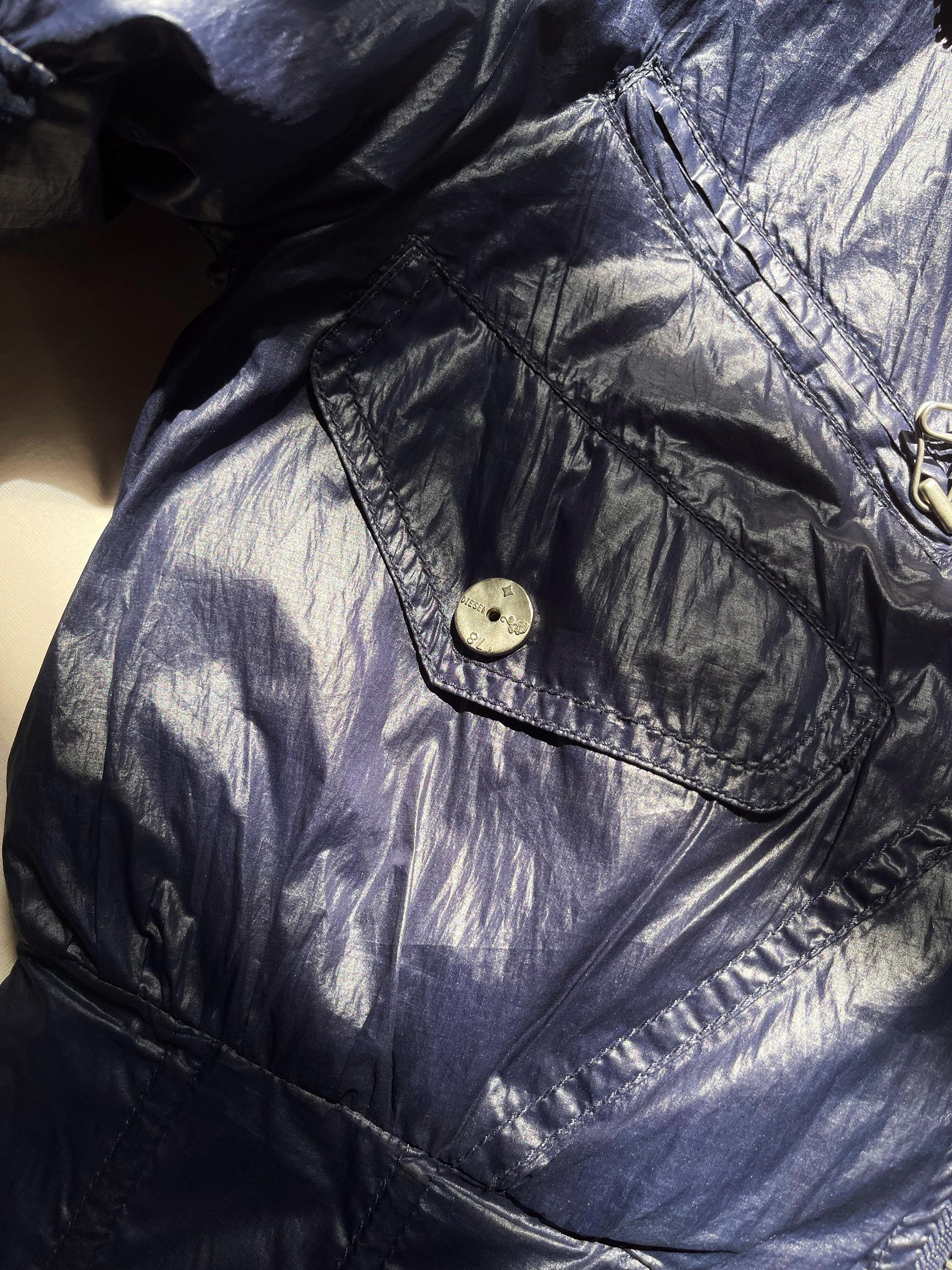 2000s Diesel Boned Corset Parachute Jacket / Windbreaker - Etsy