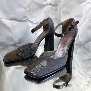 90s Miu Miu Shoes - Etsy