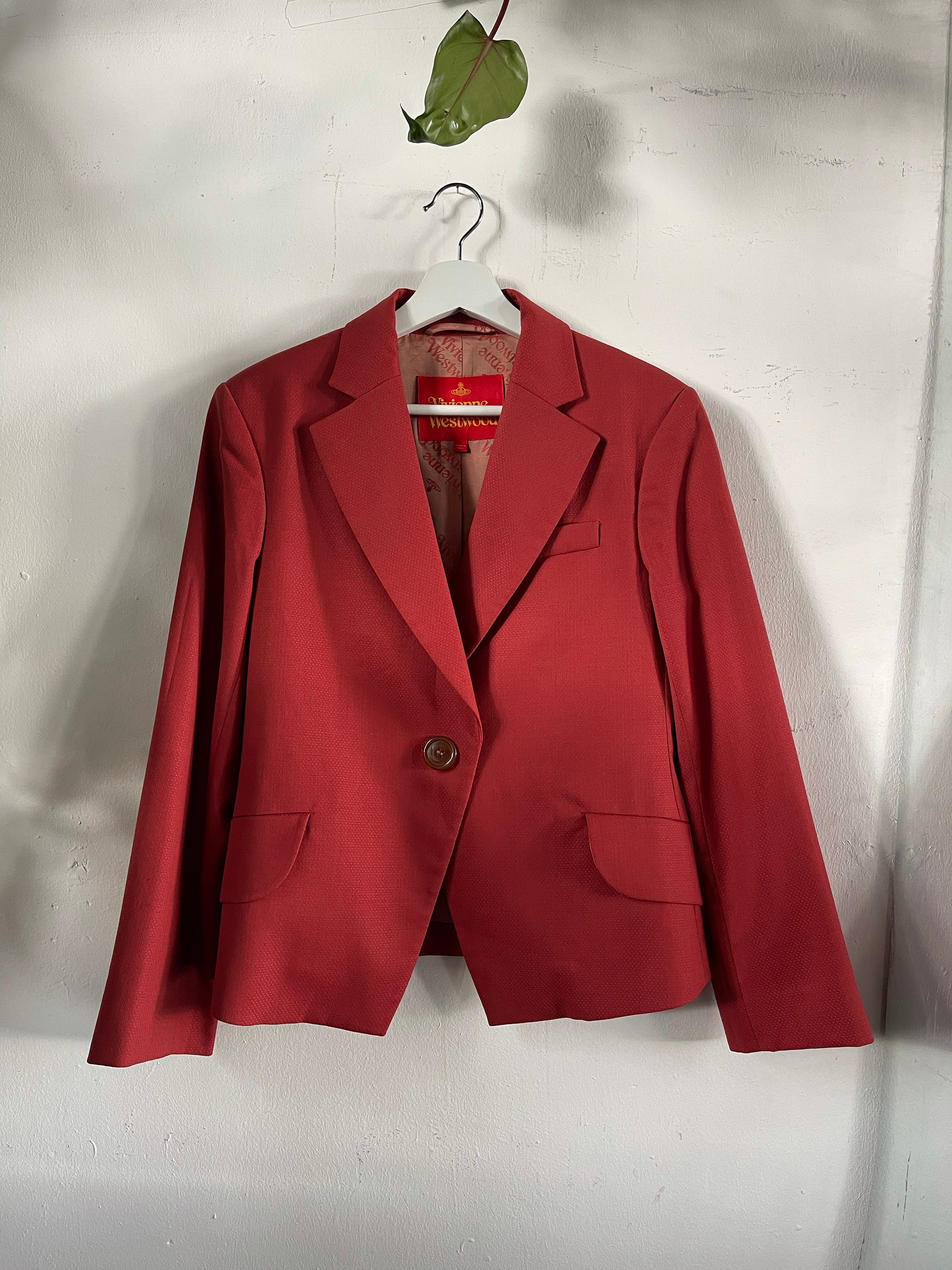 Vivienne Westwood Red Label Single Button Classic Blazer in
