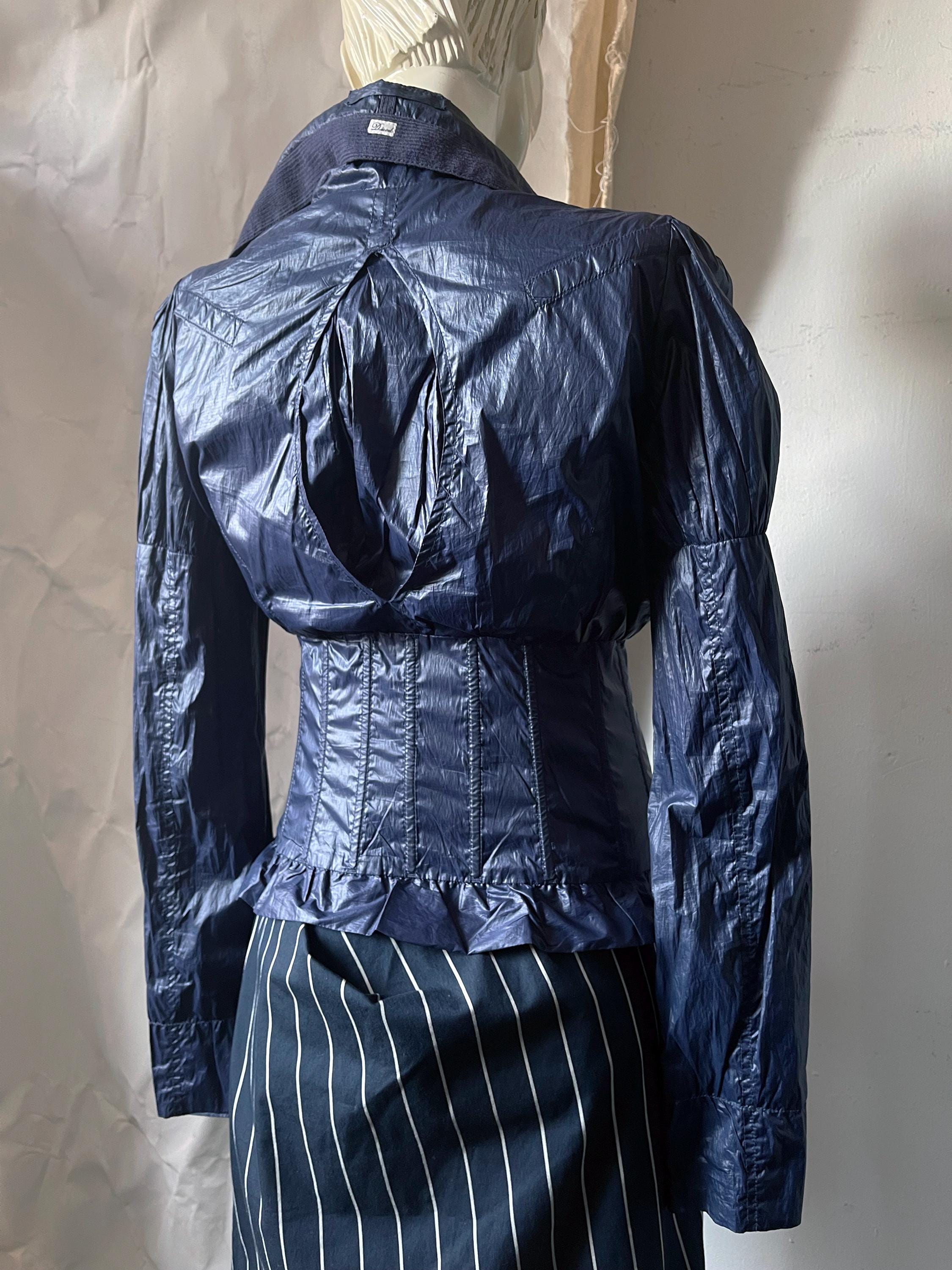 2000s Diesel Boned Corset Parachute Jacket / Windbreaker - Etsy