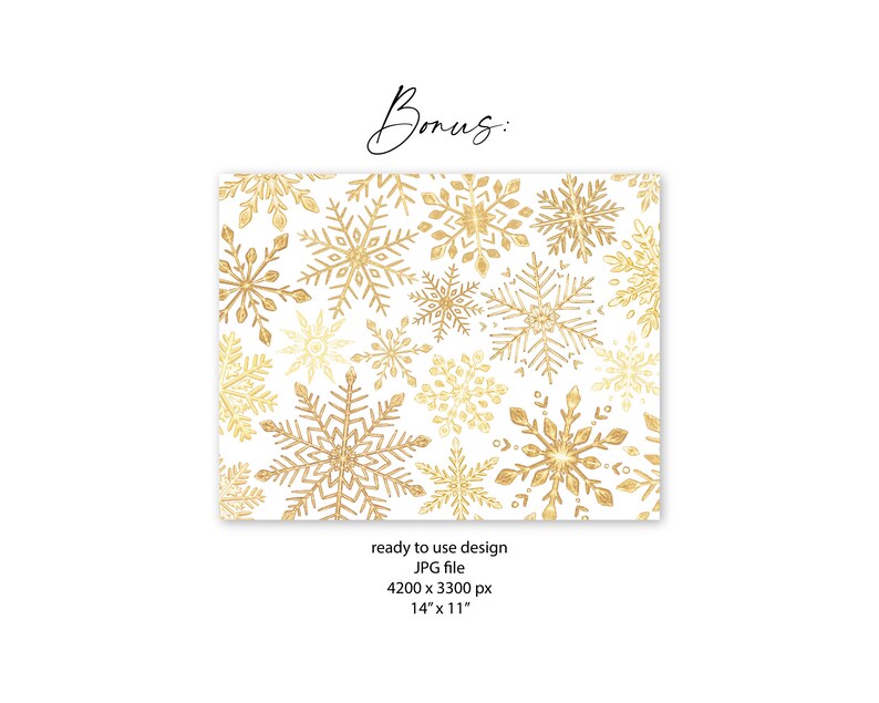 Gyllene snöflinga Clipart - Snöflingor PNG - Jul Clipart - Glitter snöflingor PNG - Jul clipart - Vinter Clip Art - 2607 bild 4