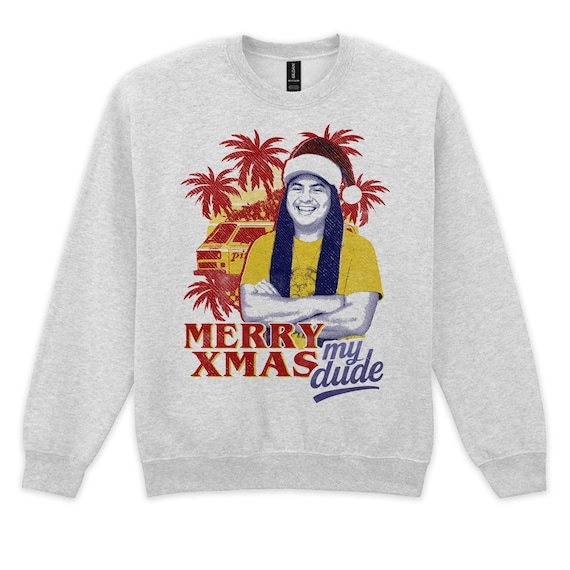 Merry Xms My Dude.  Sweatshirt, Jumper,  tank top,  t-shirt . Christmas Jumper