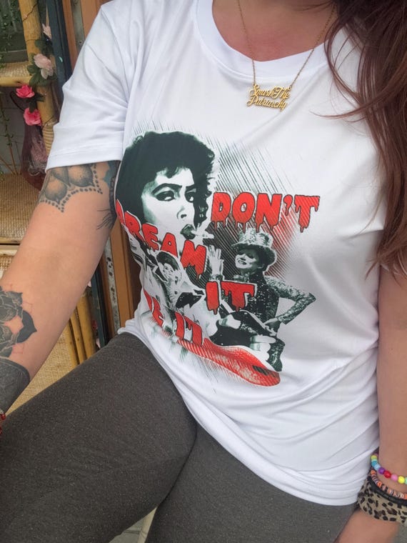 Vintage Rocky Horror T-shirt or Womens Tank Top - Don't Dream it Be it