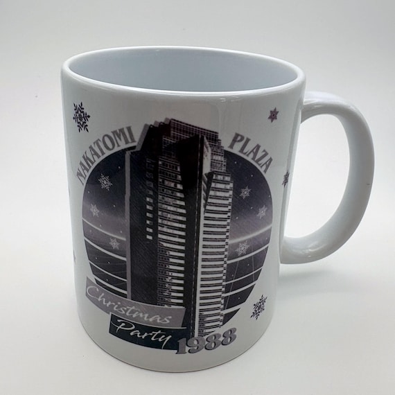 Nakatomi plaza Christmas party 1988 mug.