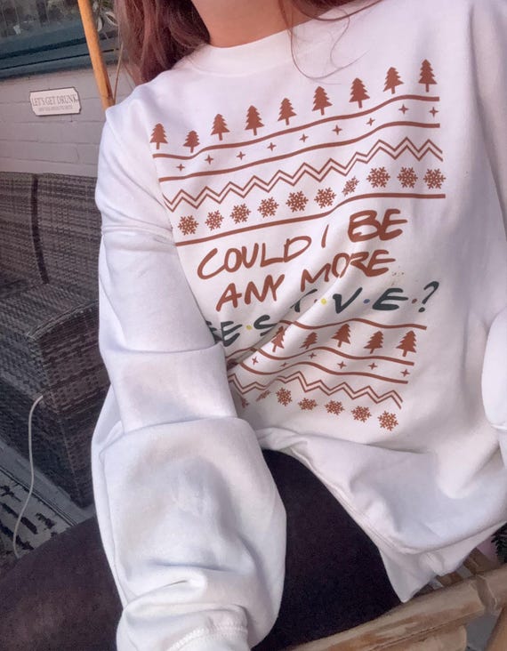 Friends themed Christmas jumper, t-shirt or tank top. Could I be any more festive?