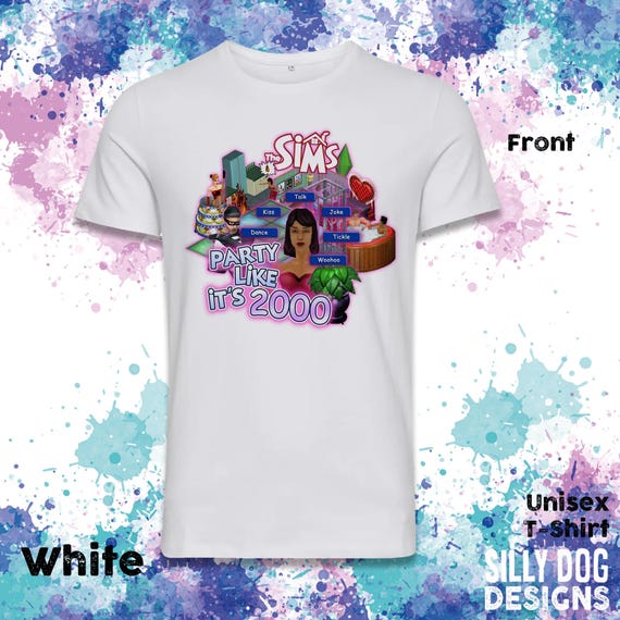 Sims 1 Nostalgia Tee - Party like it's 2000 - Vintage PC Game - Sims jumper