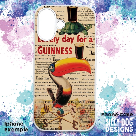 Vintage Alcohol Phone case - iPhone, Samsung . Smirnoff, Gordons, Guinness, babycham, buckfast