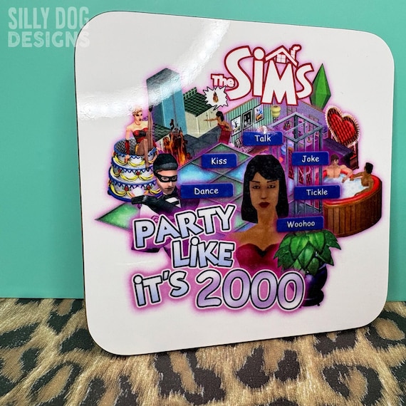 Nostalgia Sims 1 Gift Set: 2000s Mug, Tote, Coaster & More