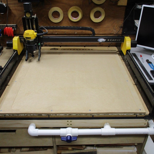 Vacuum Bed Build Instructions for X Carve CNC with Easel Files