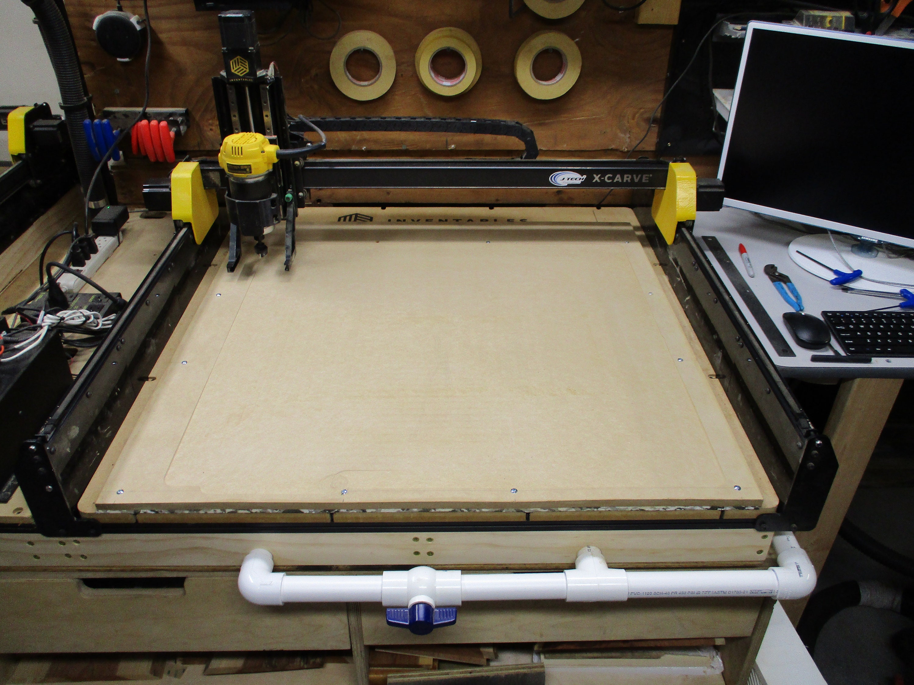 Vacuum Bed Build Instructions for X Carve CNC With Easel Files Etsy UK