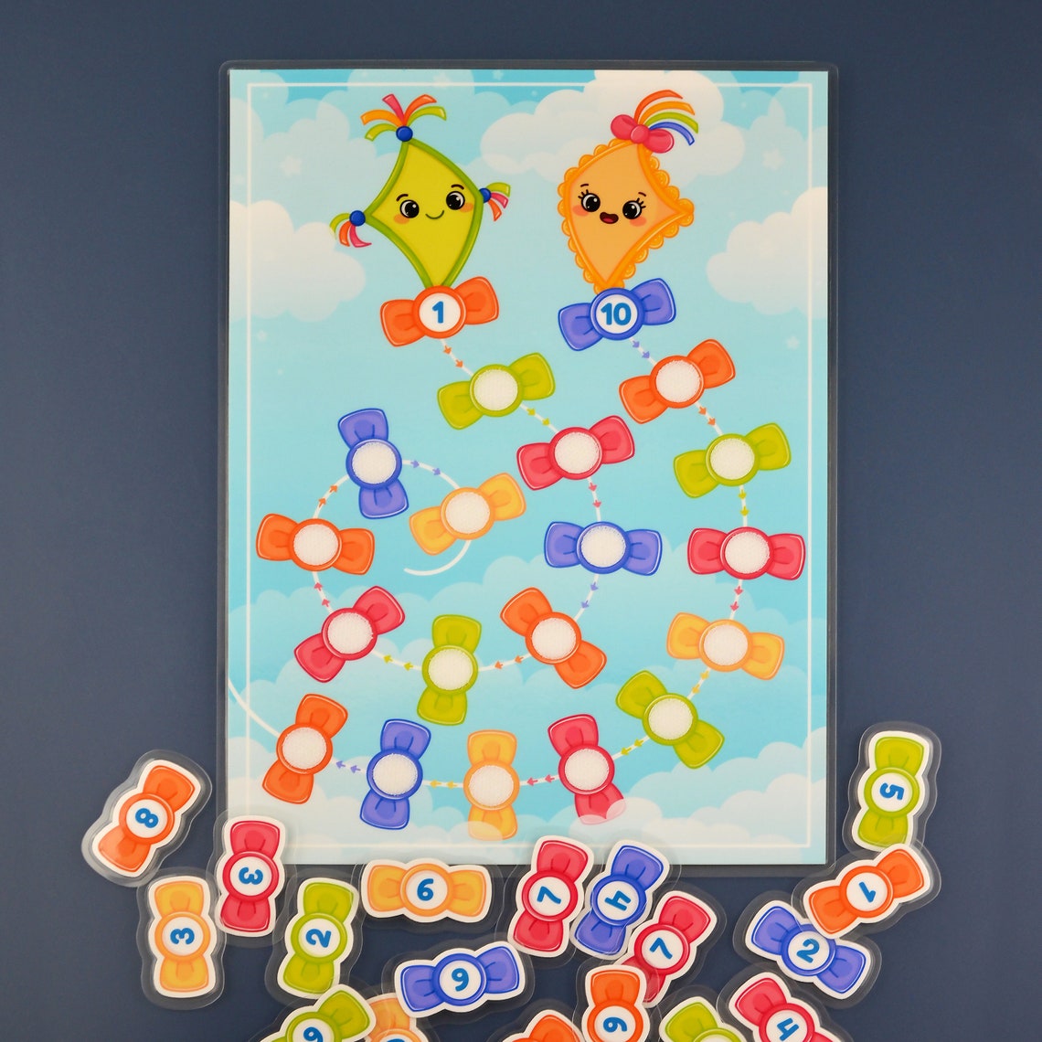 Learning Numbers Printable Math Worksheets Counting Preschool - Etsy