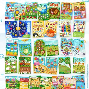Printable Wipe Clean Book, Dry Erase Worksheets, Busybook, Quiet Book ...