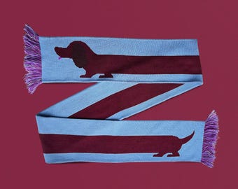 DACHSHUND Scarf – Blue