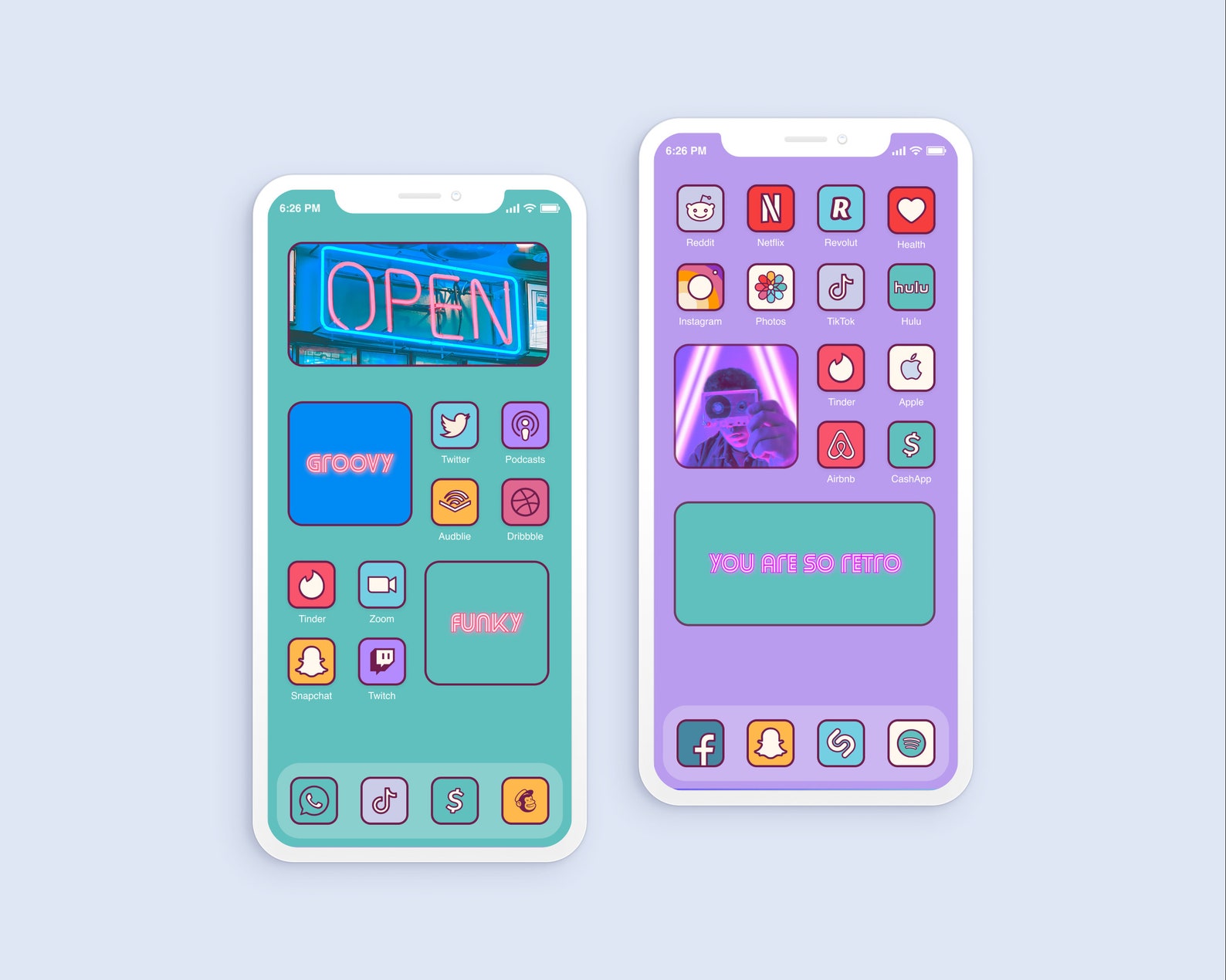 Groovy Code Icon Retro Groovy Icons Home Screen Ios 14 - Etsy