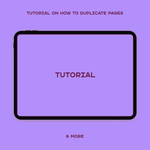 Undated Retro Life Planner with Hyperlinks | Digital Planner for iPad, Goodnotes, Notability | Template Digital Planner | 2021 Calendar image 9