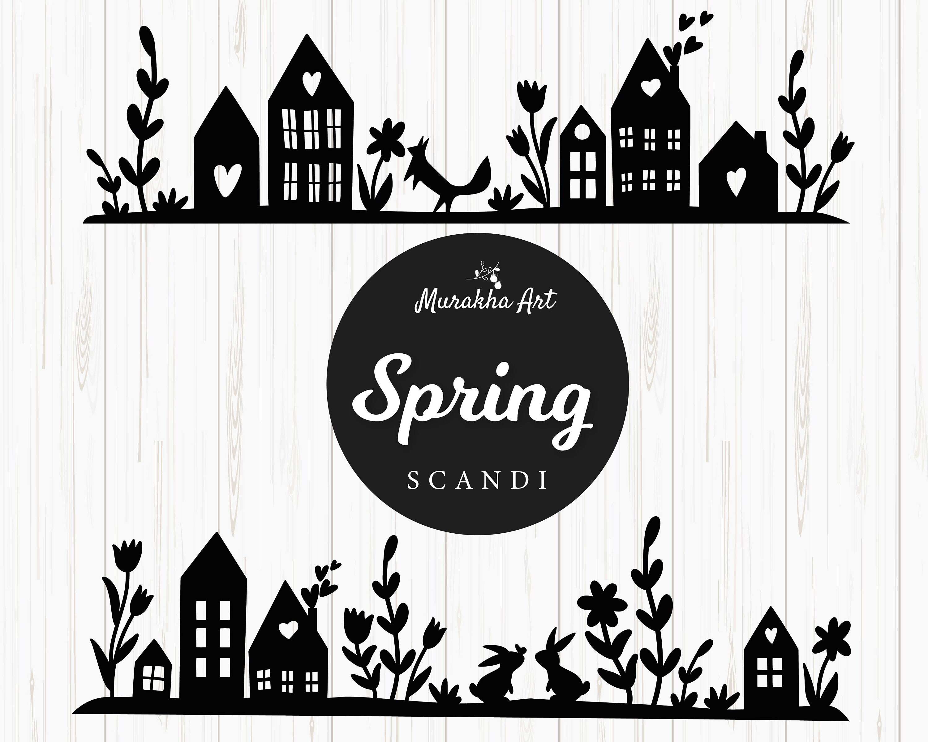 Spring SVG plotter, laser fill for cricut Easter Bunny SVG Easter egg, Ostern potterdatei