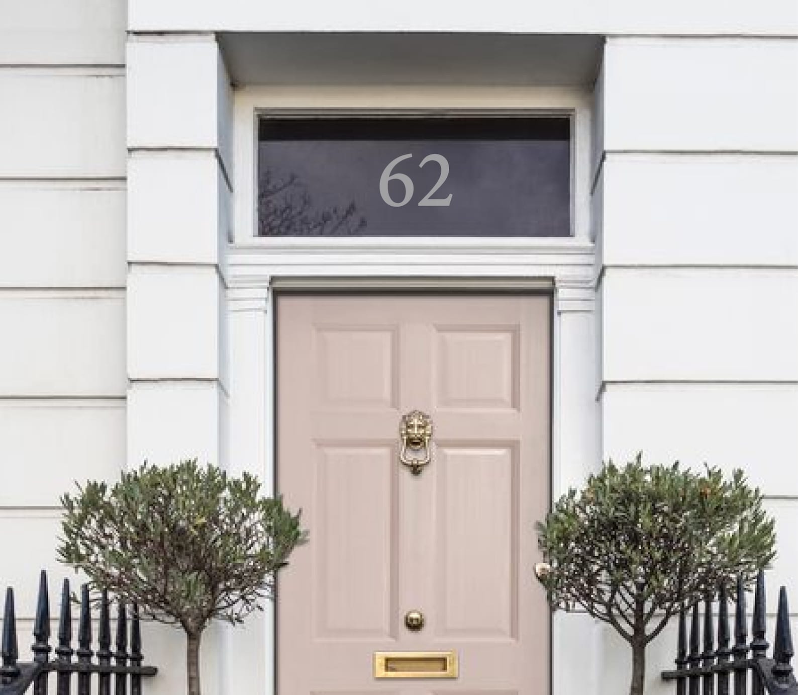 Frosted Fanlight Door Number Etched Glass House Number Etsy UK