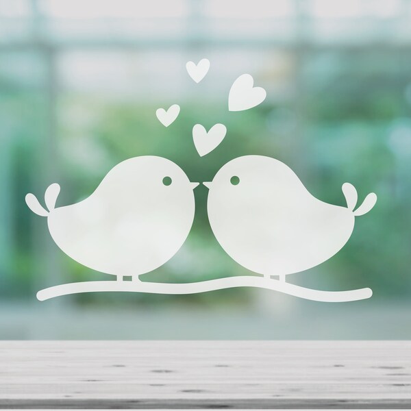 Bird Window Sticker Etsy UK