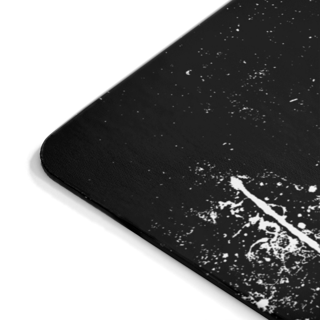 Mousepad Gamer Black White Mouspad Mouse Pad Abstract Etsy UK