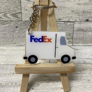 FedEx Delivery Truck - Keychain