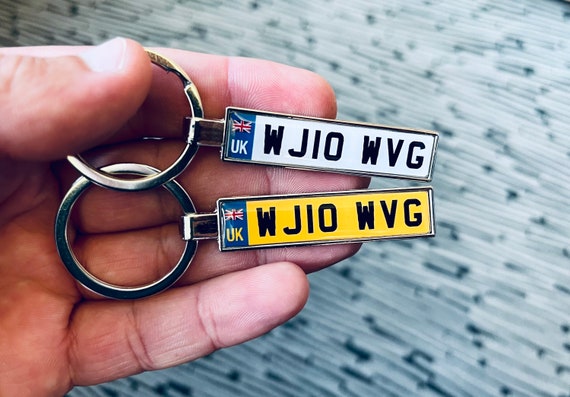 Keychains for Cars, Number Plate Design for Car, Car Keyring