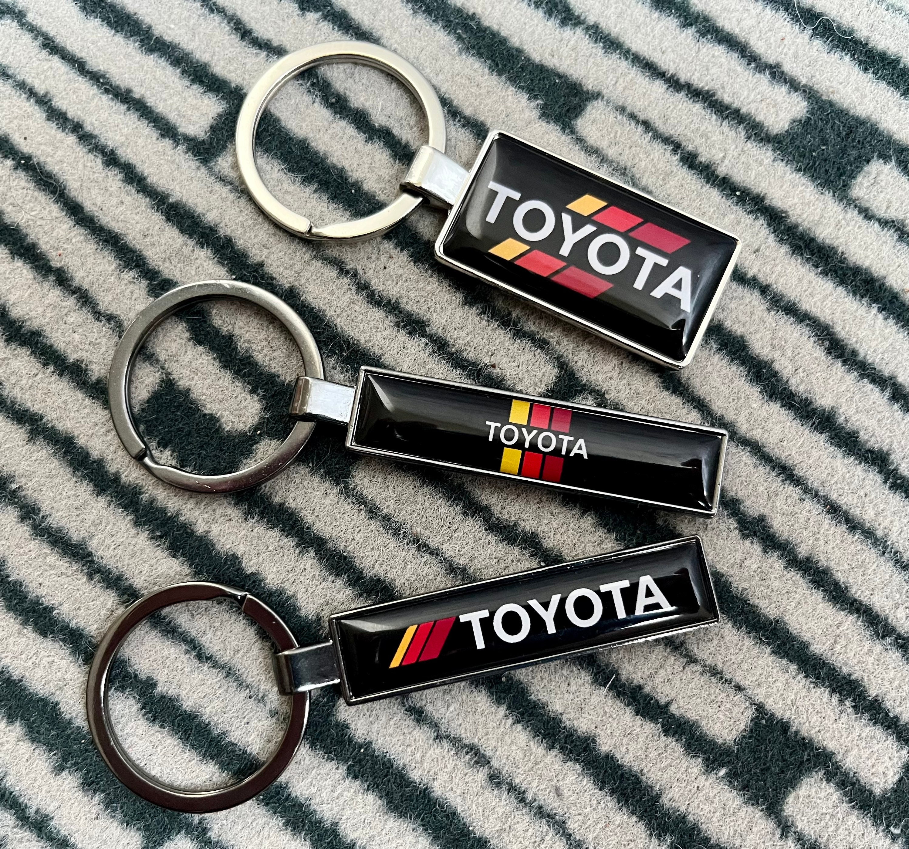 Toyota 3d auto logo portachiavi portachiavi portachiavi ciondolo home  office regalo cromato