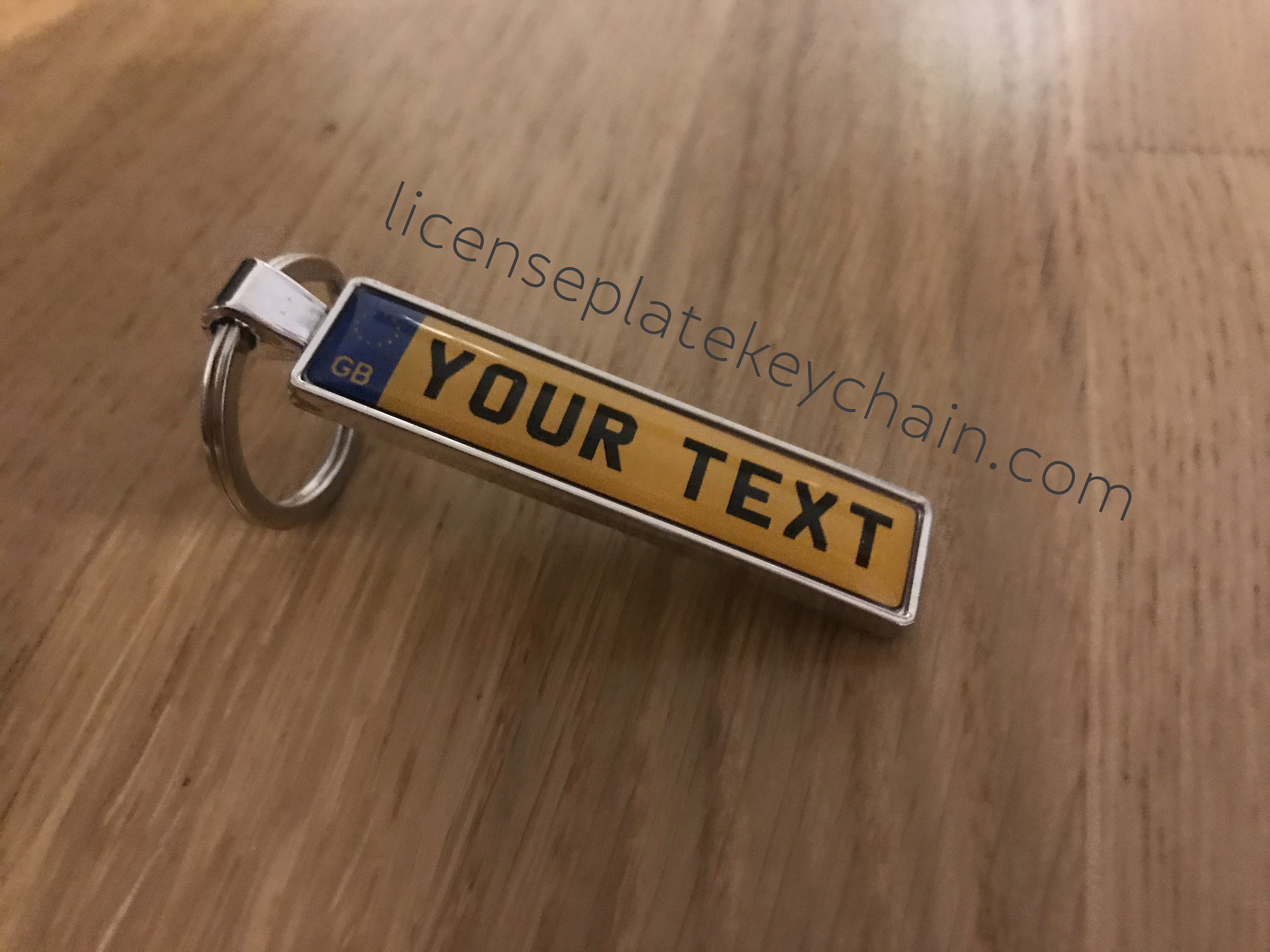 Car number plate keyring Car keychain Custom keychain Etsy
