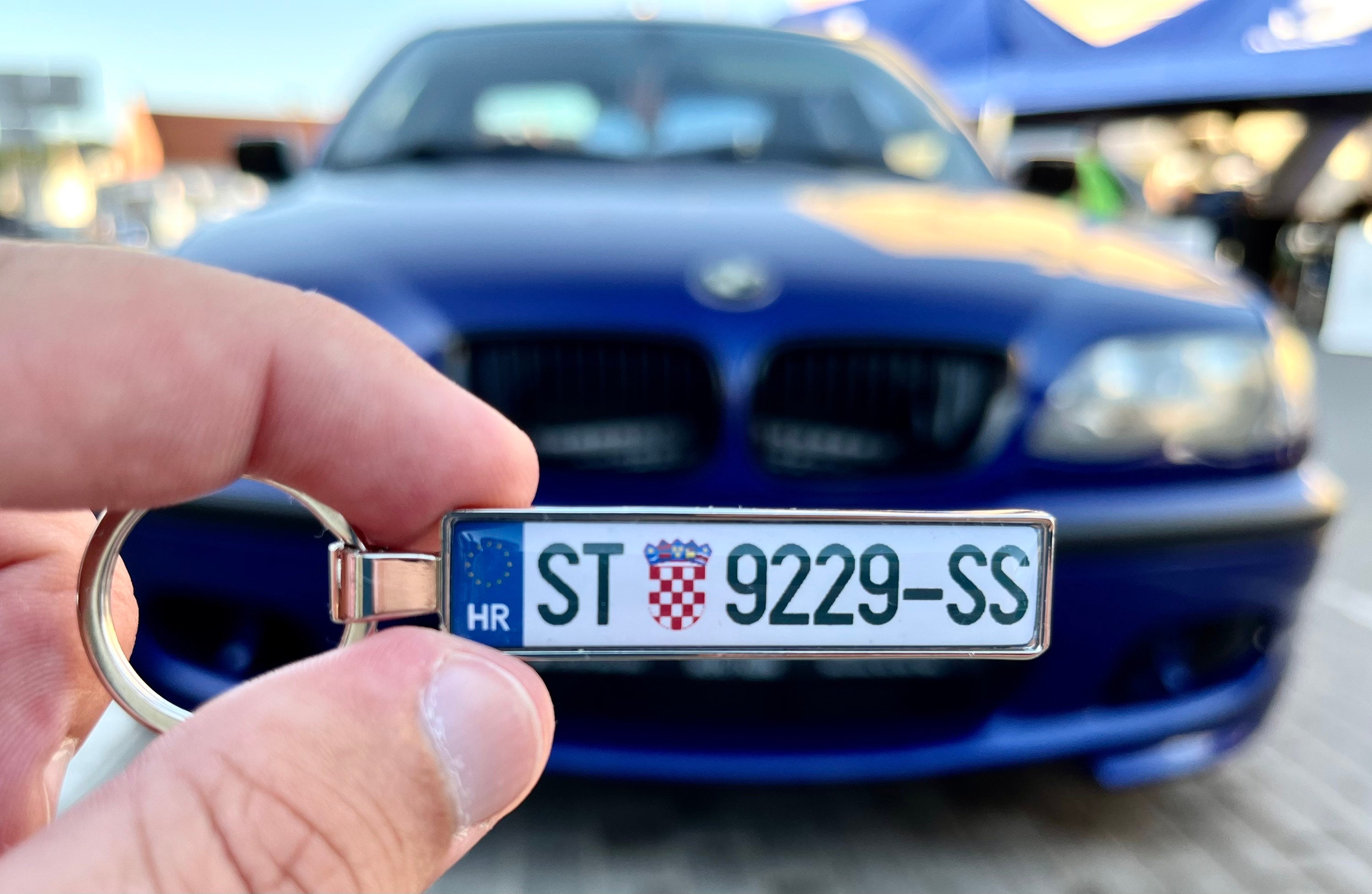 Personalized License Plate Keychain Gift License Plate Etsy